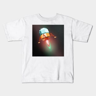 Apollo Lander Maneuvering Kids T-Shirt